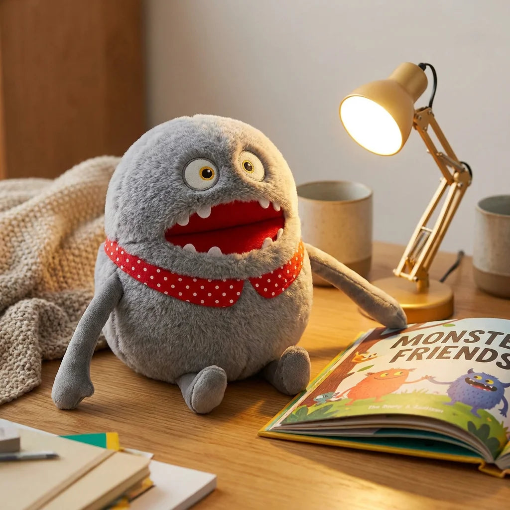 Evil Big Mouth Monster Plush Lifestyle Shot