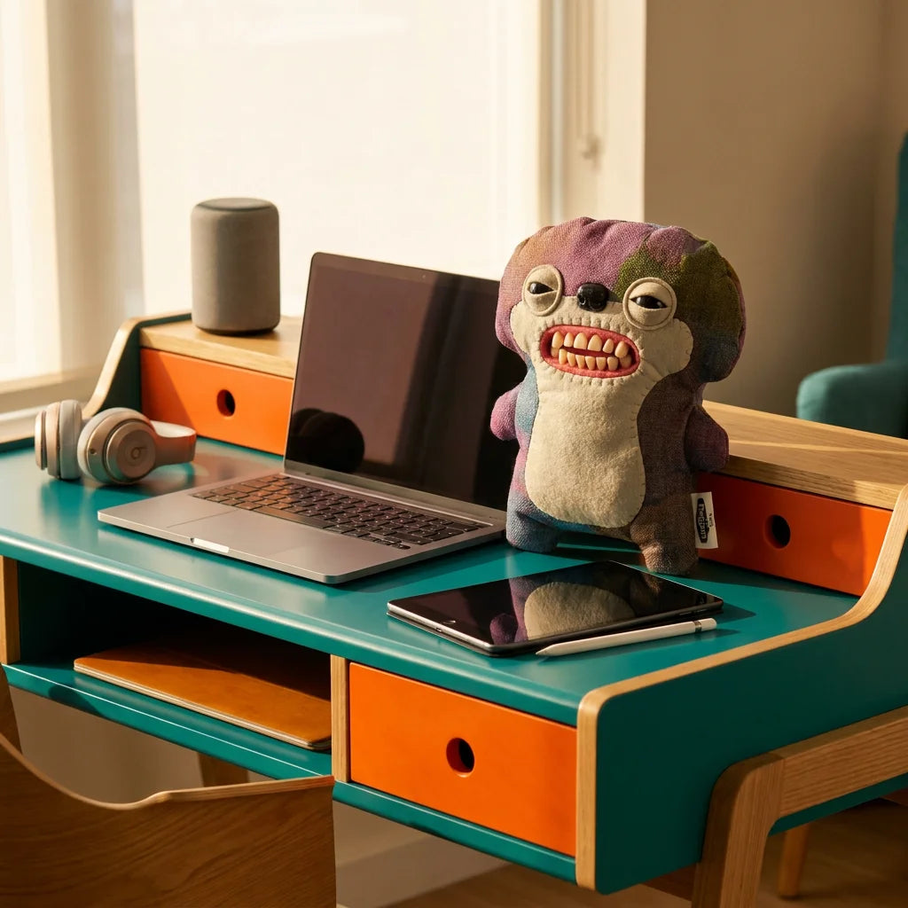 Monstre Fuggler avec Dents - Moche mais Adorable (22cm)