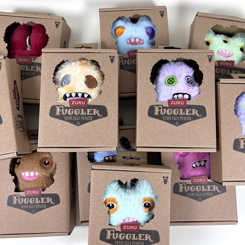 Grumpy Green Holiday Monster Plush - Seasonal Favorite